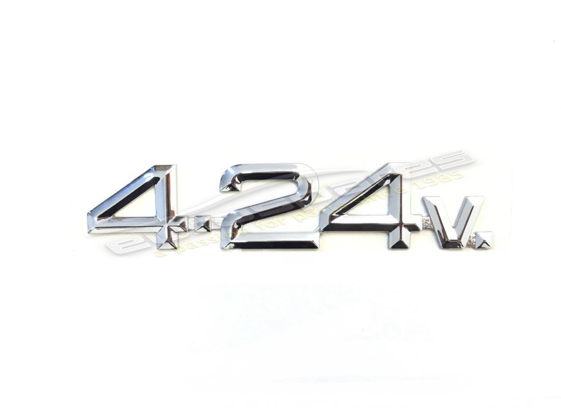 NEW MASERATI 4.24 EMBLEM. PART NUMBER 328353369 (1) new maserati 4.24 emblem. part number 328353369 (1)