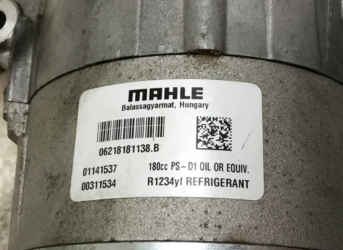 used ferrari air conditioning compressor. part number 938890 (4)