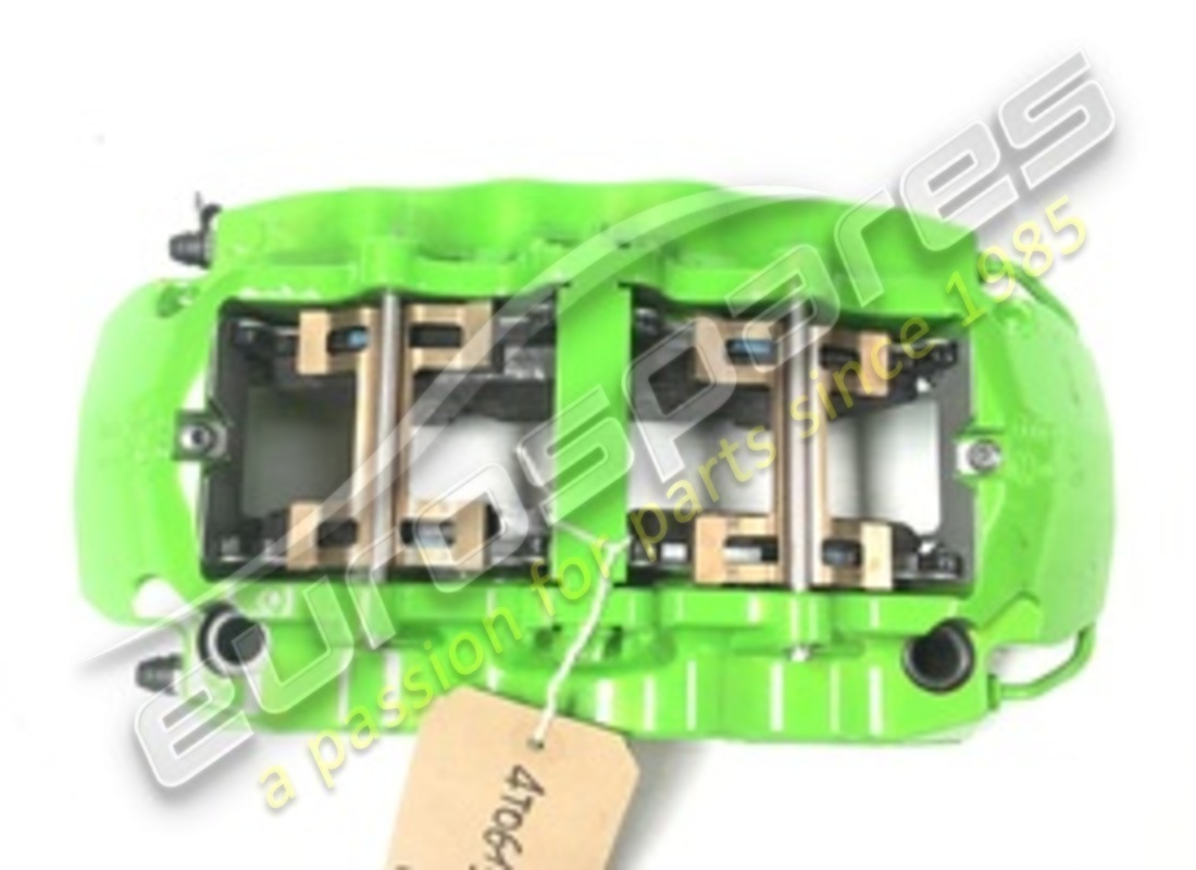 used lamborghini brake caliper gruen. part number 4t0615105cs (3)