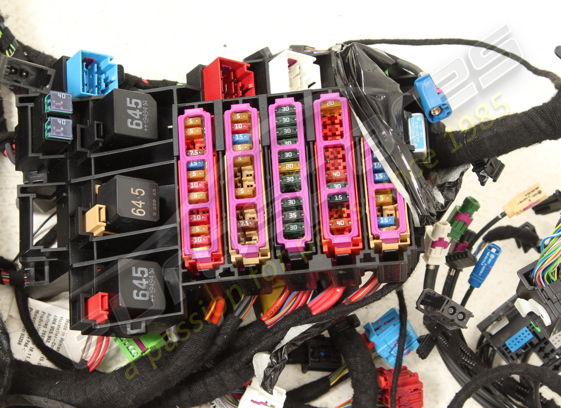 USED LAMBORGHINI WIRING HARNESS. PART NUMBER 4MM974088 (6) used lamborghini wiring harness. part number 4mm974088 (6)