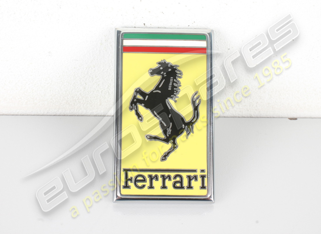 NEW EUROSPARES FERRARI FRONT NOSE BADGE. PART NUMBER 62673100 (1) new eurospares ferrari front nose badge. part number 62673100 (1)
