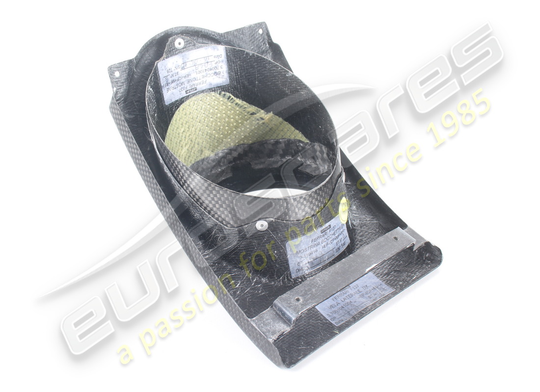 new ferrari rh air outlet plate -carbo. part number 69541000 (6)