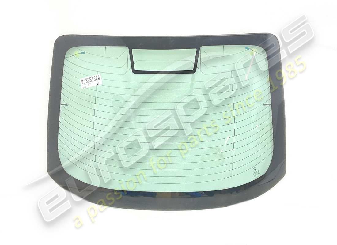 NEW MASERATI REAR WINDOW GLASS. PART NUMBER 68881600 (1) new maserati rear window glass. part number 68881600 (1)