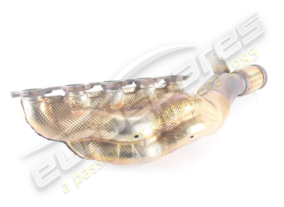used lamborghini rh exhaust manifold with catalytic converter. part number 420251212h (5)