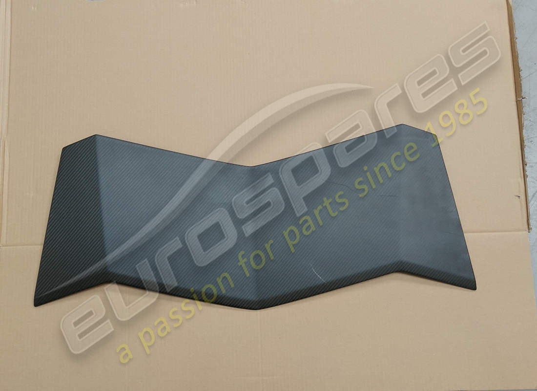 DAMAGED LAMBORGHINI INSERT PART, CARBON TWILL MATT. PART NUMBER 476827632F (1) damaged lamborghini insert part, carbon twill matt. part number 476827632f (1)