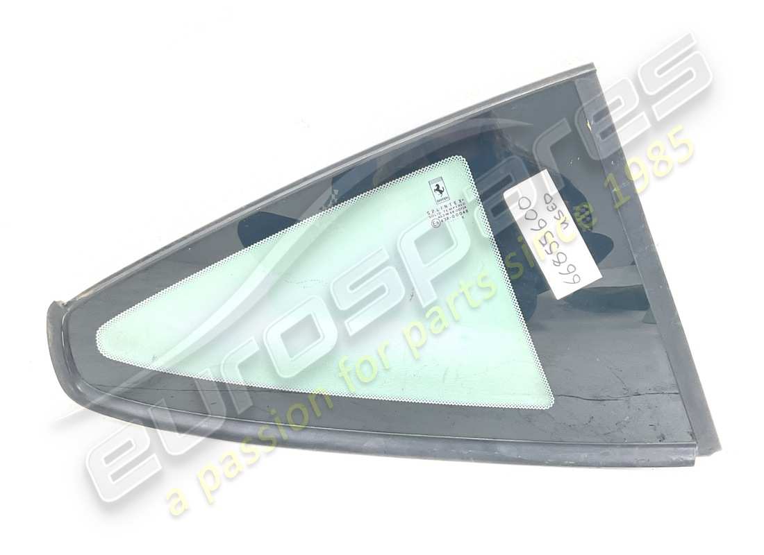 USED FERRARI RH REAR SIDE GLASS. PART NUMBER 66855600 (1) used ferrari rh rear side glass. part number 66855600 (1)