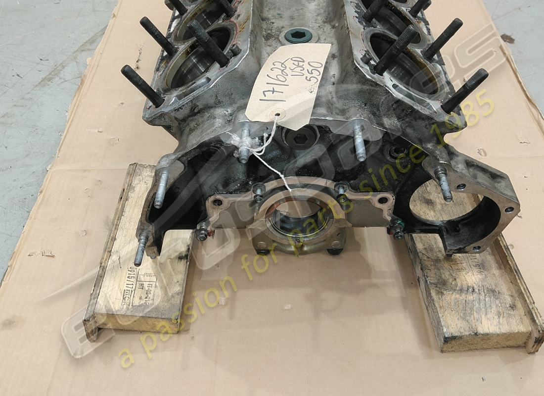 USED FERRARI 550M CRANKCASE. PART NUMBER 171622 (3) used ferrari 550m crankcase. part number 171622 (3)