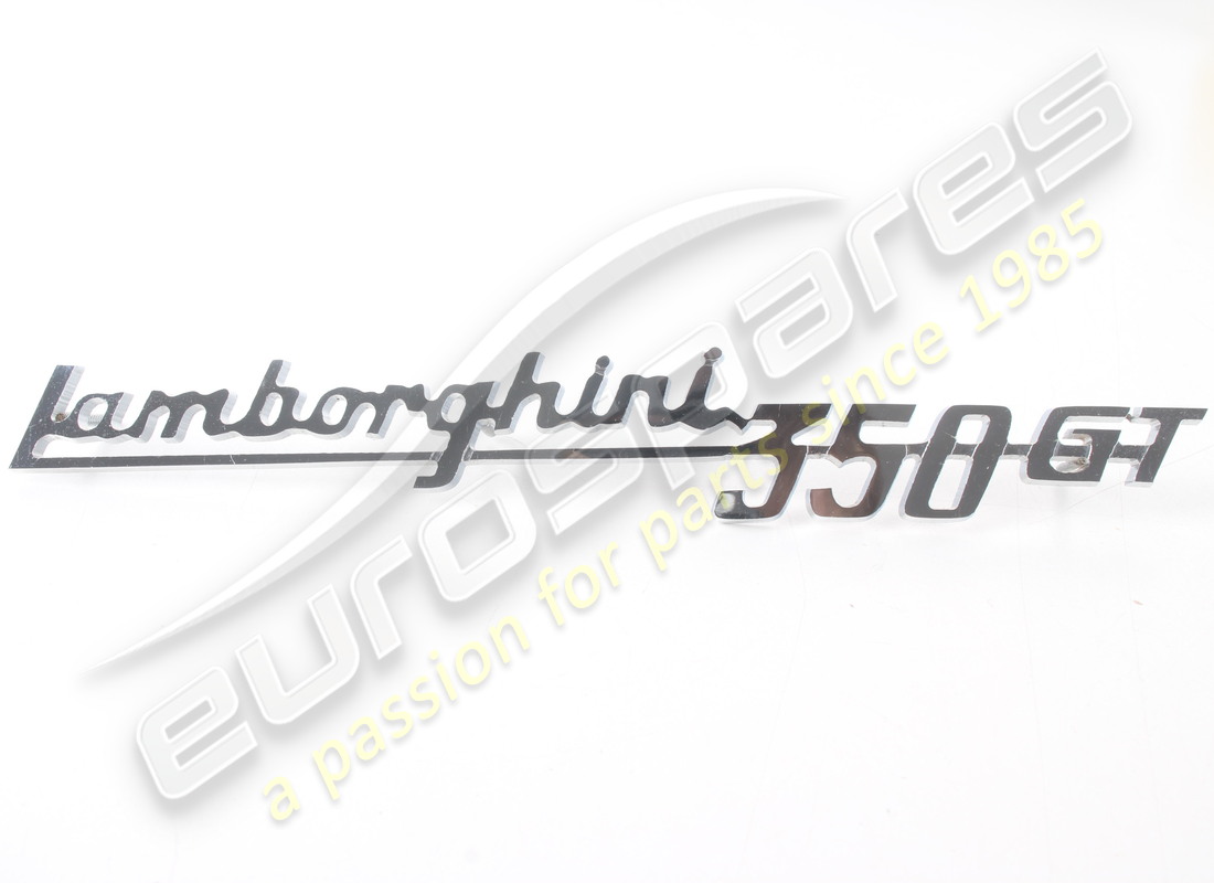 new lamborghini lamborghini 350 g t plate. part number 006101899 (1)