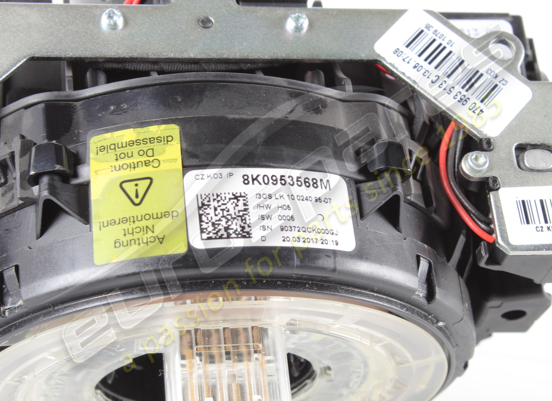 used lamborghini steering column. part number 470953513c (8)