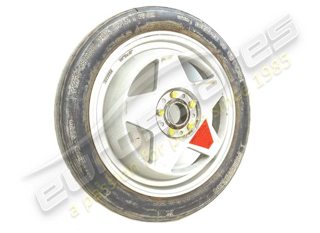 USED FERRARI SPARE TYRE RIM. PART NUMBER 124203 (2) used ferrari spare tyre rim. part number 124203 (2)