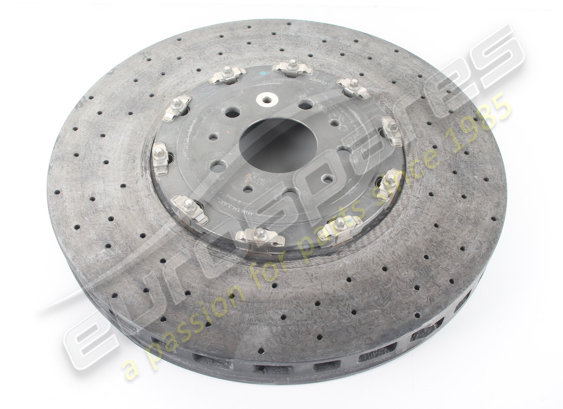 USED FERRARI FRONT BRAKE DISC. PART NUMBER 274334 (1) used ferrari front brake disc. part number 274334 (1)