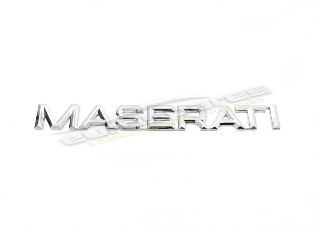 NEW MASERATI MASERATI EMBLEM ON LUGGAGE C. PART NUMBER 318353360 (1) new maserati maserati emblem on luggage c. part number 318353360 (1)