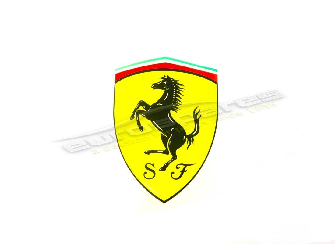 NEW FERRARI SHIELD WING STICKER (RESIN). PART NUMBER 95992903 (1) new ferrari shield wing sticker (resin). part number 95992903 (1)