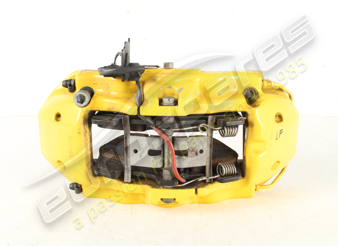 USED LAMBORGHINI BRAKE CALIPER CERAMIC GELB. PART NUMBER 4T0615105CB (2) used lamborghini brake caliper ceramic gelb. part number 4t0615105cb (2)