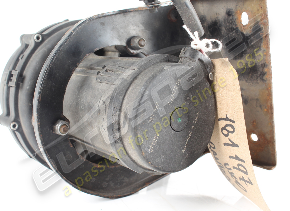 USED FERRARI SECONDARY AIR PUMP. PART NUMBER 181197 (2) used ferrari secondary air pump. part number 181197 (2)