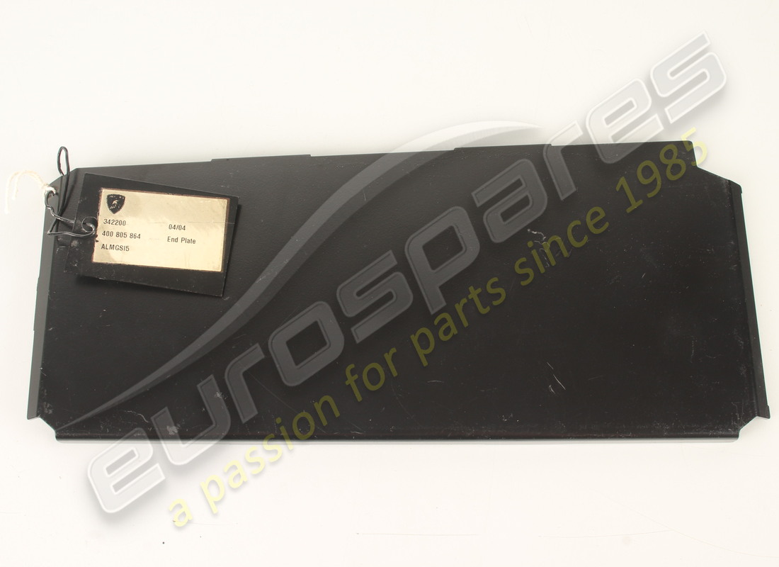 NEW LAMBORGHINI END PLATE RH PART NUMBER 400805864 (1) new lamborghini end plate rh part number 400805864 (1)