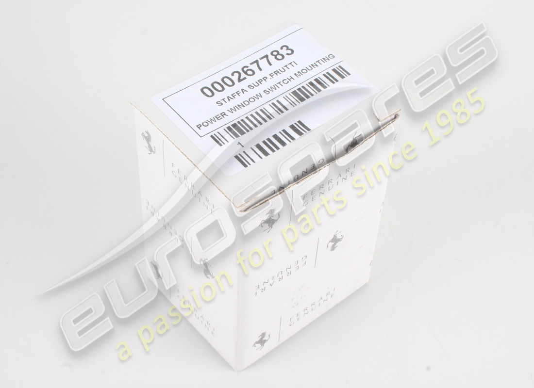 NEW FERRARI POWER WINDOW SWITCH MOUNTING. PART NUMBER 267783 (2) new ferrari power window switch mounting. part number 267783 (2)