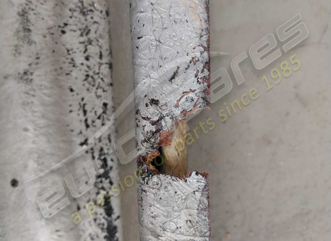 DAMAGED FERRARI TUNNEL INSULATION. PART NUMBER 64699400 (3) damaged ferrari tunnel insulation. part number 64699400 (3)