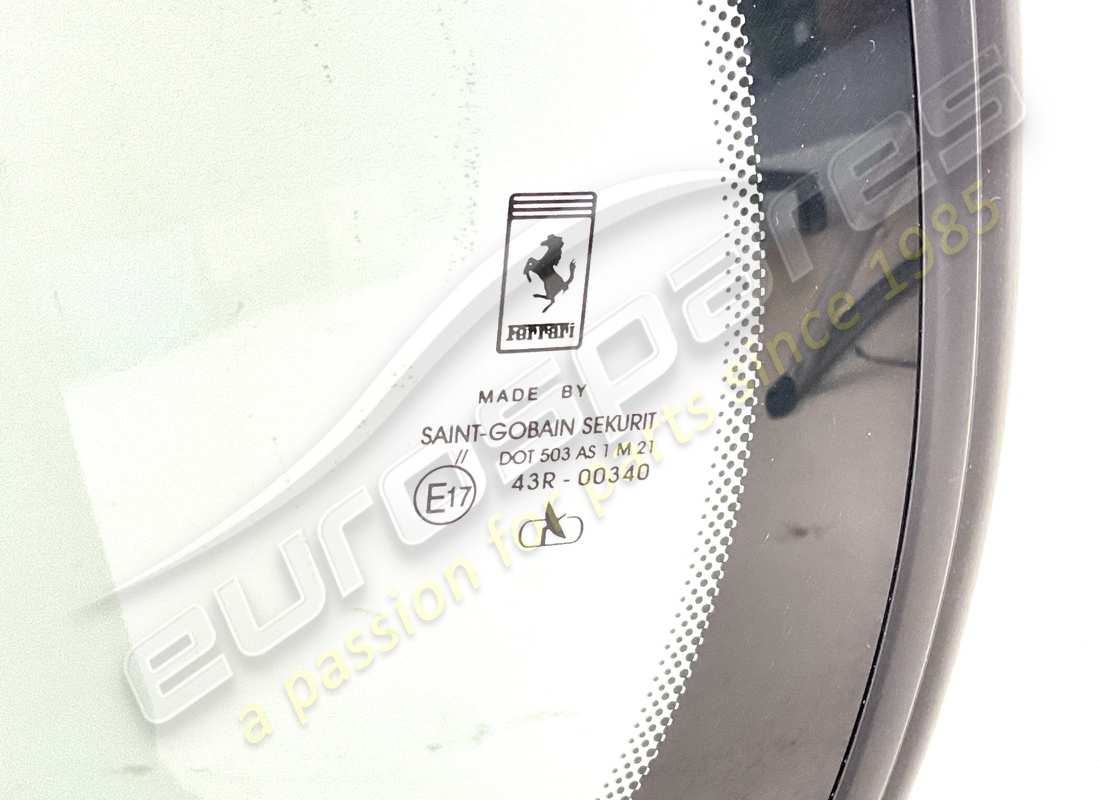 NEW FERRARI WINDSCREEN. PART NUMBER 63353800 (2) new ferrari windscreen. part number 63353800 (2)
