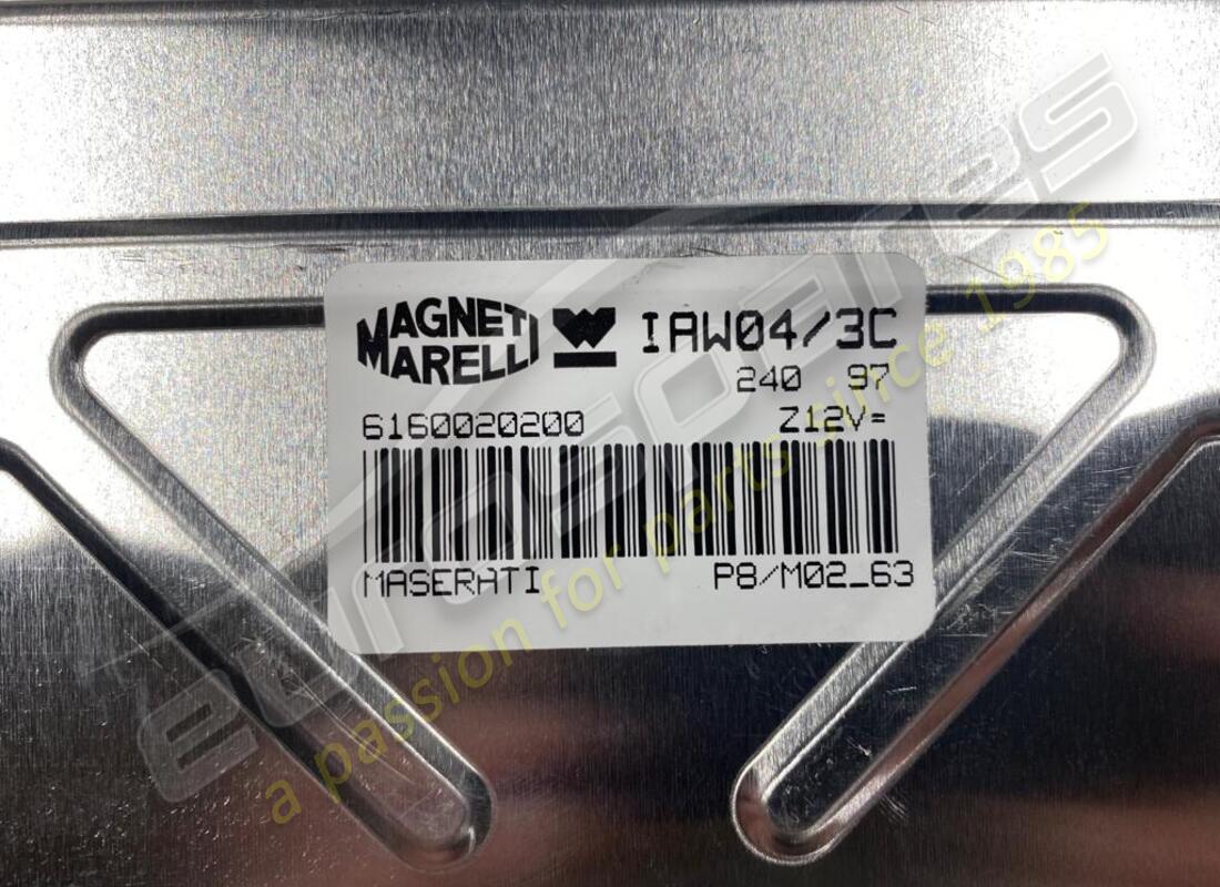 new maserati ecu 2.8 a.g.. part number 581079510 (2)