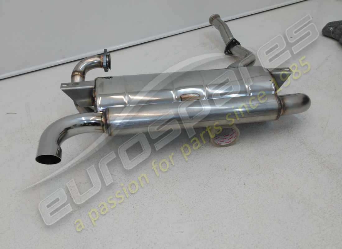 new eurospares main silencer single pipe outlet. part number 108968 (1)