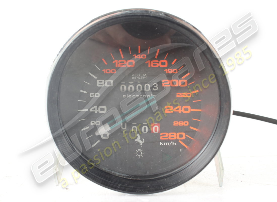 NEW FERRARI SPEEDO KPH. PART NUMBER 114459 (2) new ferrari speedo kph. part number 114459 (2)