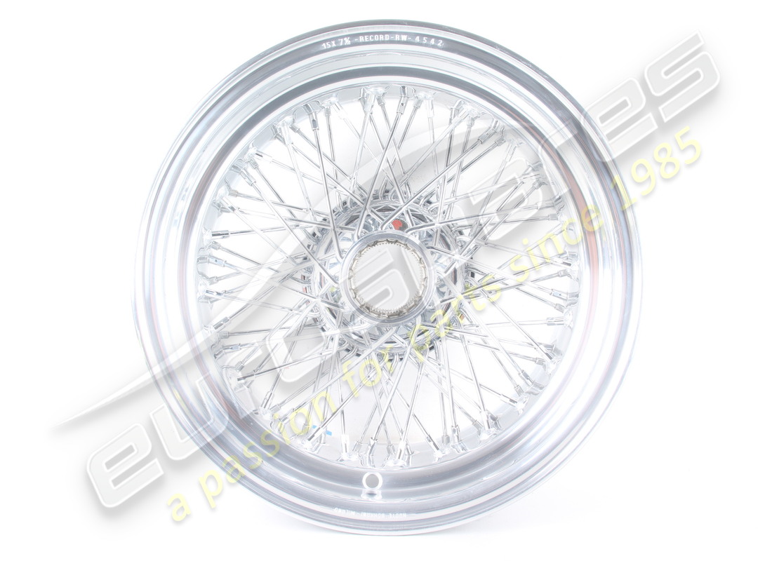 new ferrari borrani wire wheels set 15 x 7.5 inch. part number 700835 (2)