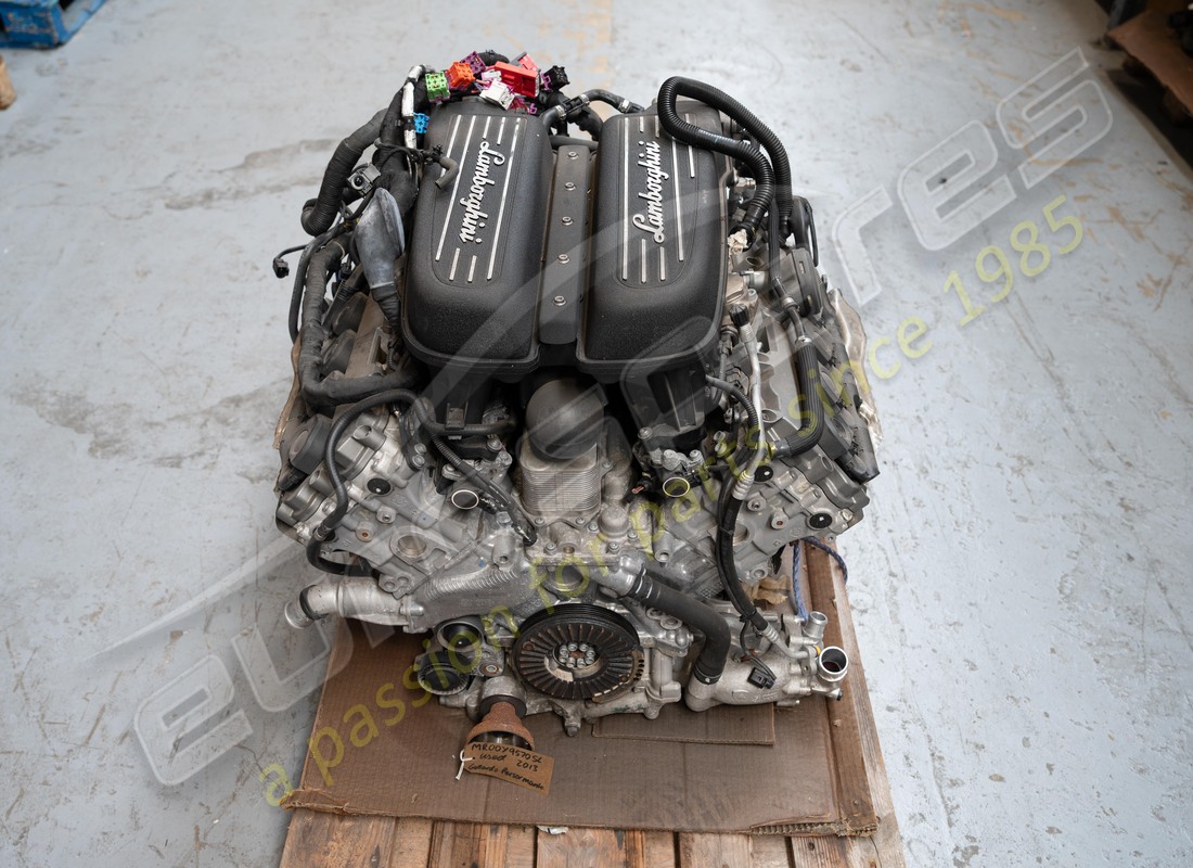 USED LAMBORGHINI LP570 ENGINE. PART NUMBER MR00Y9570SL (1) used lamborghini lp570 engine. part number mr00y9570sl (1)