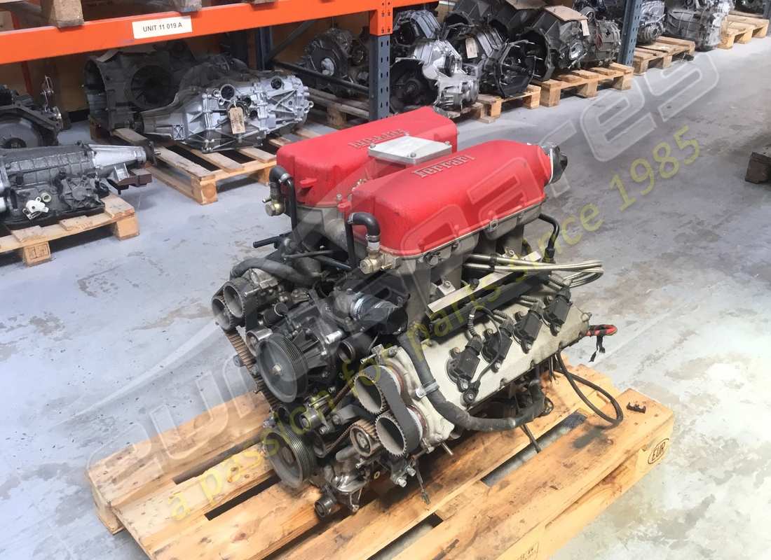 USED FERRARI F360 ENGINE. PART NUMBER 182011 (5) used ferrari f360 engine. part number 182011 (5)