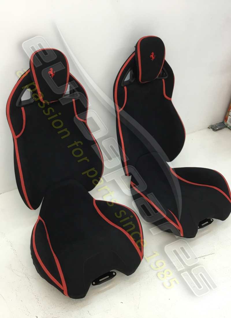 reconditioned ferrari laferrari carbon seats (large size). part number 85888100pair (3)