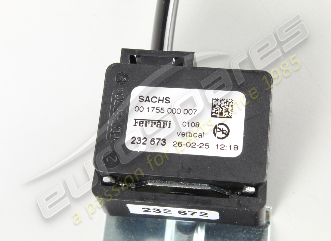 NEW FERRARI REAR VERTICAL ACCELERATION SENSOR. PART NUMBER 232672 (5) new ferrari rear vertical acceleration sensor. part number 232672 (5)