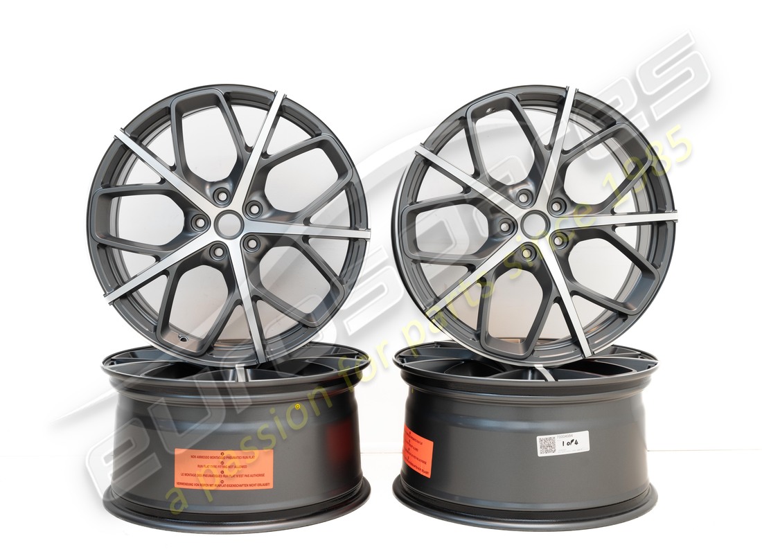 new ferrari diamond forged rims kit. part number 70004984 (1)