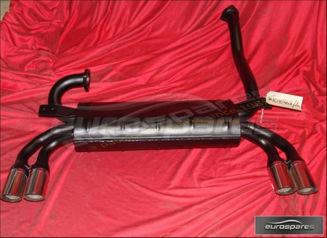 NEW FERRARI REAR SILENCER ANSA. PART NUMBER 95200128A (1) new ferrari rear silencer ansa. part number 95200128a (1)