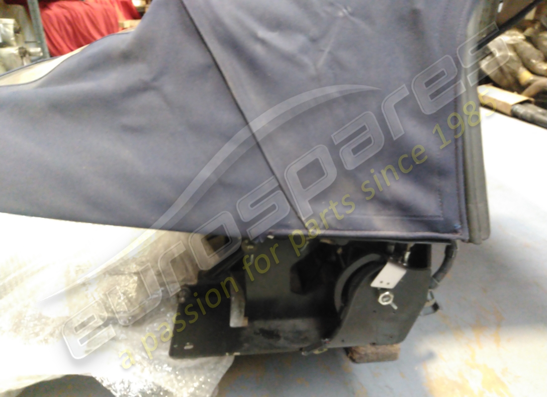 USED MASERATI CONV. TOP MATERIAL BLUE. PART NUMBER 67241004 (5) used maserati conv. top material blue. part number 67241004 (5)