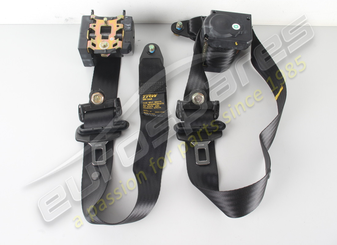 NEW FERRARI SAFETY BELTS ASSEMBLY. PART NUMBER 64929400 (2) new ferrari safety belts assembly. part number 64929400 (2)