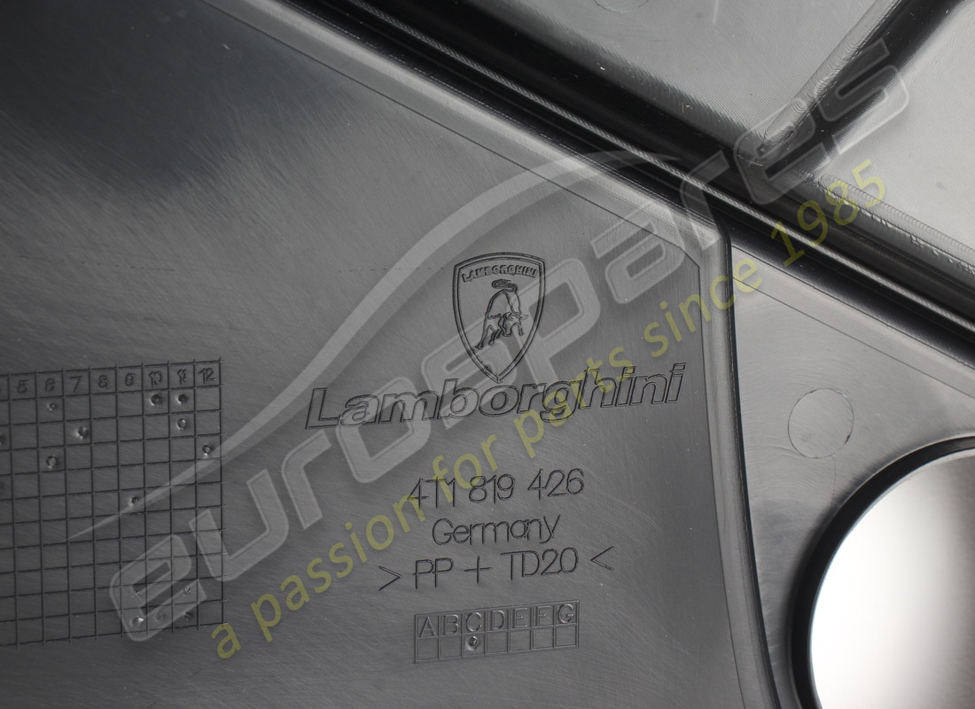 new lamborghini plenum panel cover. part number 4t1819426c (7)