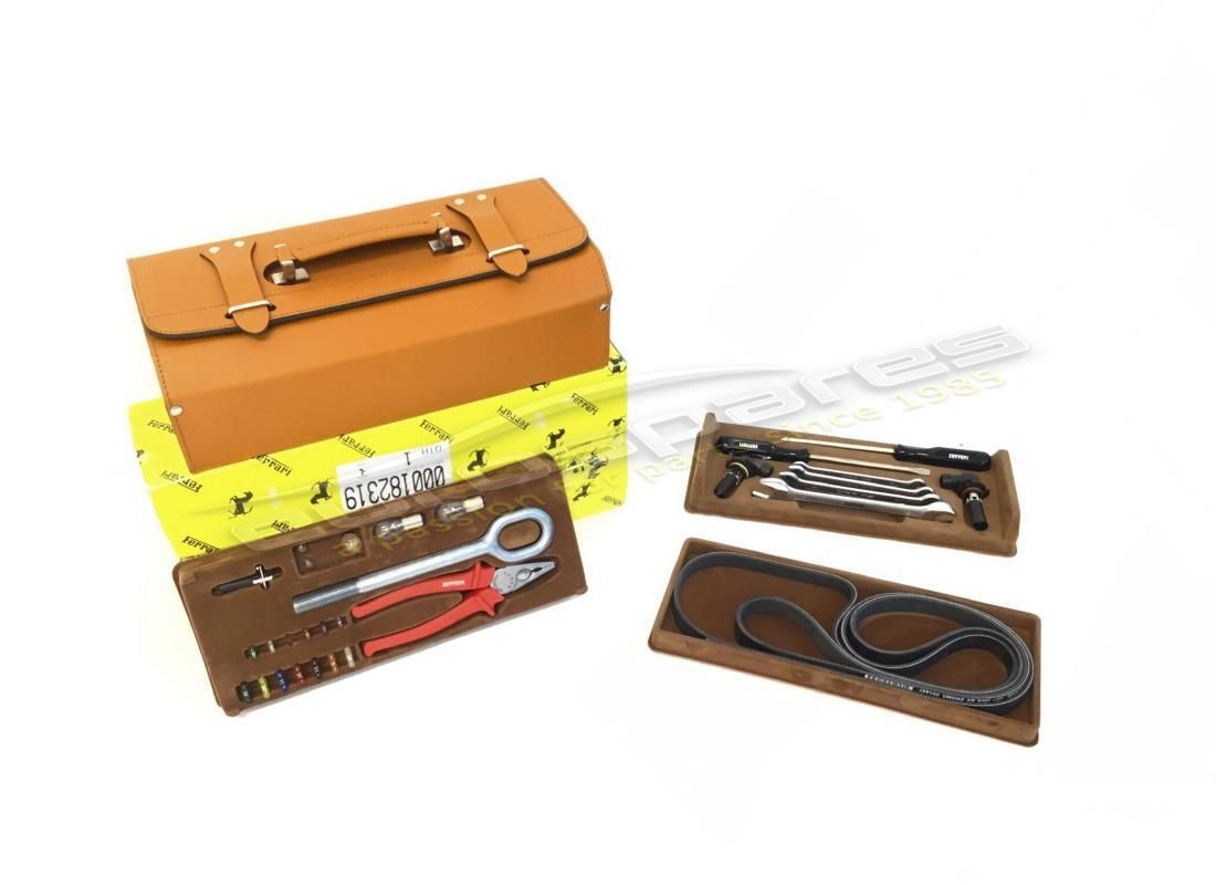 NEW FERRARI COMPLETE TOOL KIT BAG. PART NUMBER 182319 (1) new ferrari complete tool kit bag. part number 182319 (1)