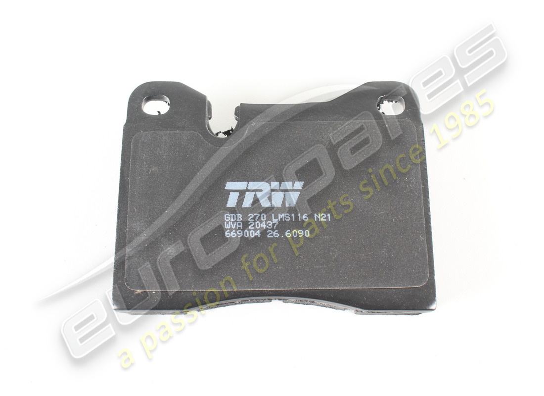 new lamborghini brake pad (per pad). part number 003113912 (1)