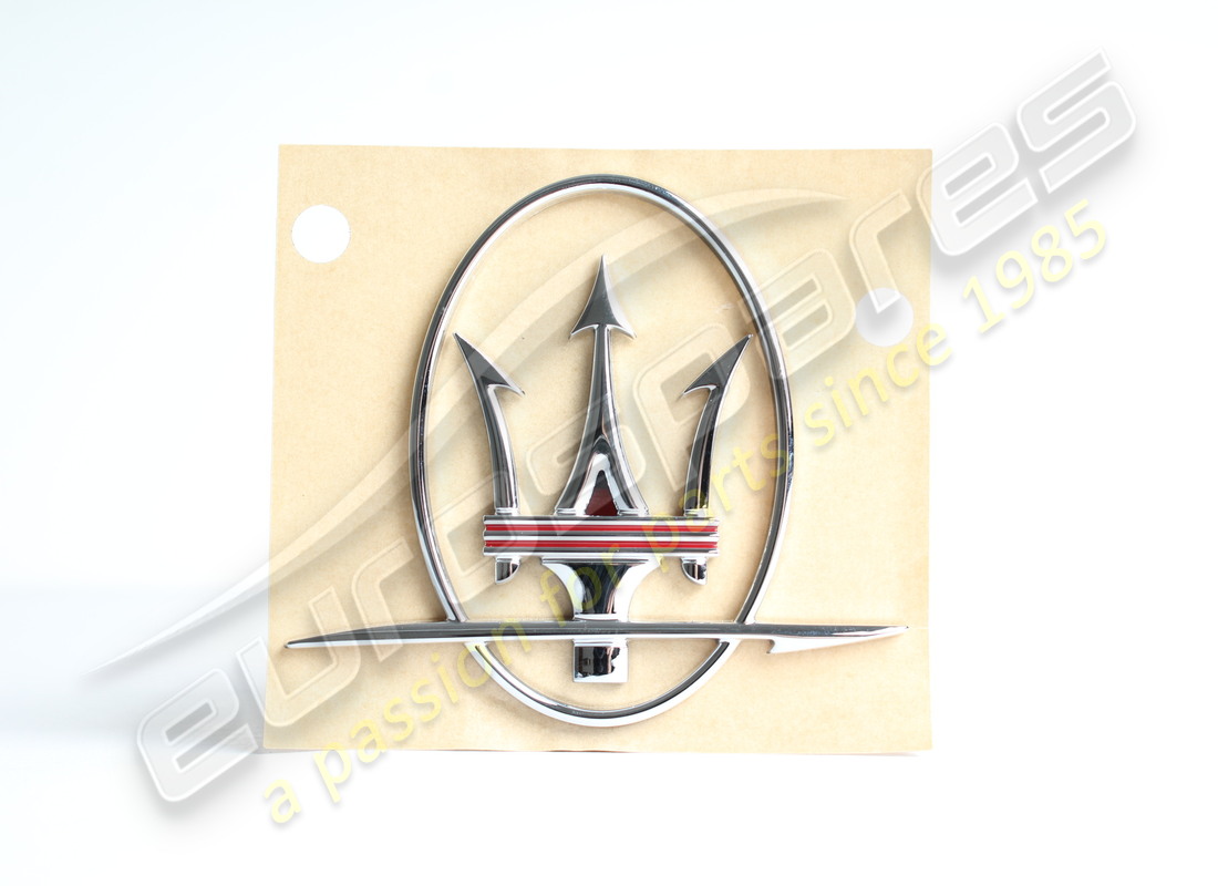 NEW MASERATI RH TRIDENT EMBLEM SPORT VERSION. PART NUMBER 89095500 (1) new maserati rh trident emblem sport version. part number 89095500 (1)