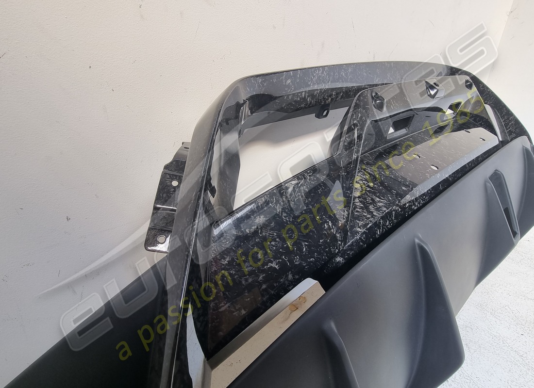 new oe rear bumper in carbon (camera & parking sensor model). part number 4t0807155b (3)