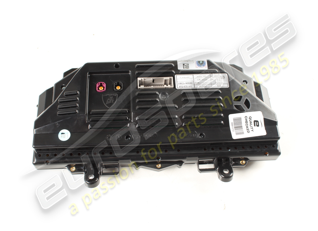 USED LAMBORGHINI INSTRUMENT CLUSTER. PART NUMBER 4T0920901 (2) used lamborghini instrument cluster. part number 4t0920901 (2)