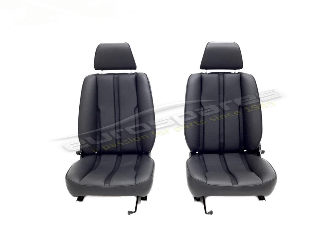 RECONDITIONED Ferrari LHD PAIR OF SEATS IN BLACK . PART NUMBER 60058900 (1)