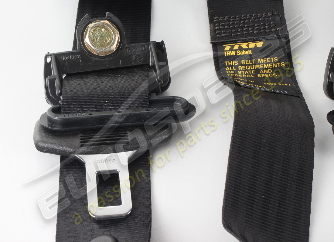 NEW FERRARI SAFETY BELTS ASSEMBLY. PART NUMBER 64929400 (5) new ferrari safety belts assembly. part number 64929400 (5)