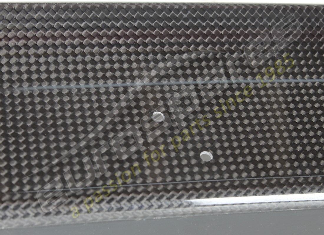 USED FERRARI CARBON UPPER PANEL. PART NUMBER 985827901 (6) used ferrari carbon upper panel. part number 985827901 (6)