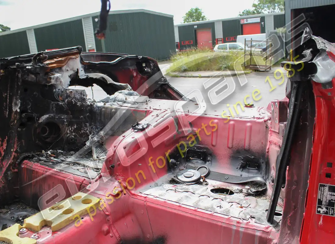 used ferrari rear end chassis & body. part number eap1480020 (4)