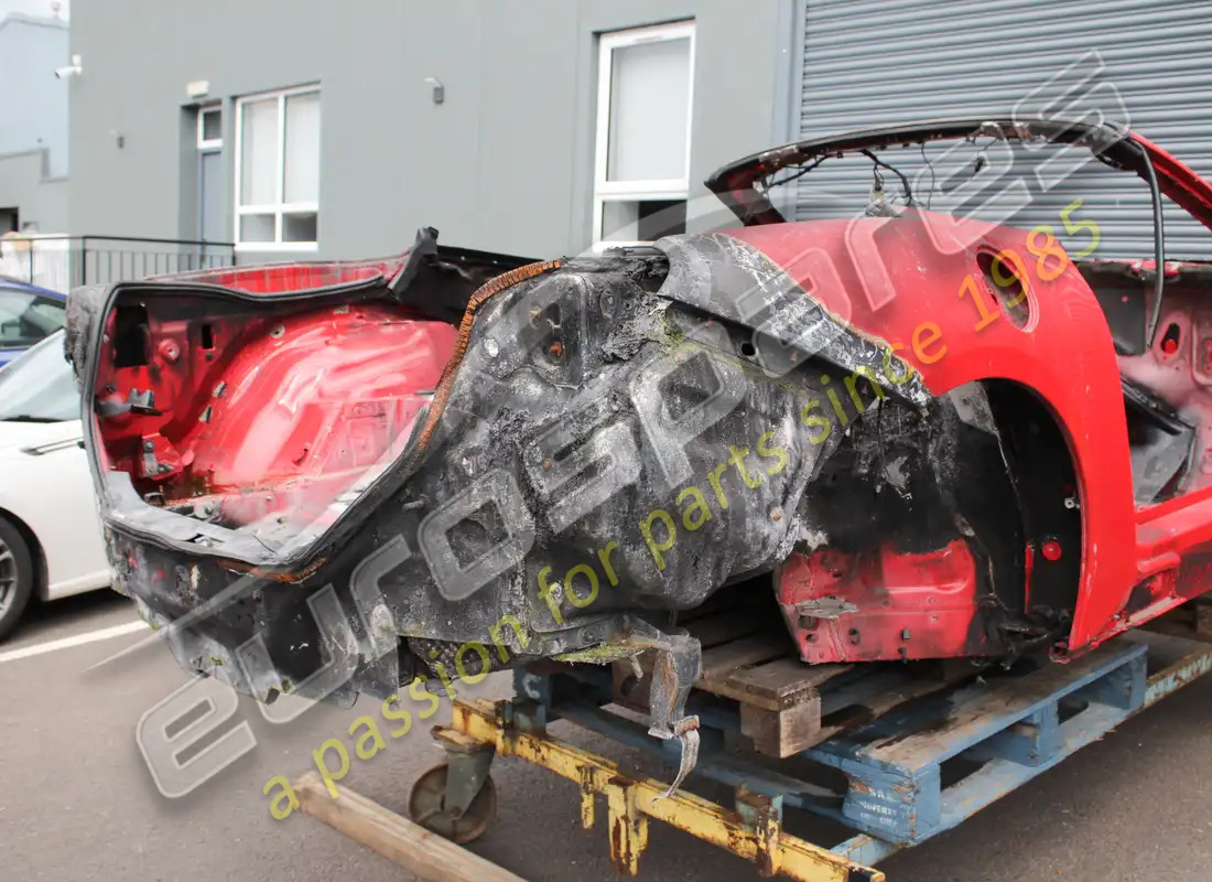 used ferrari rear end chassis & body. part number eap1480020 (2)