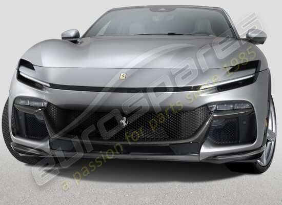 new ferrari carbon fiber front spoiler part number 70005857