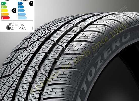 new ferrari pirelli rear winter tyre 270 sottozero, 305-30 zr20 (103w) part number 889954