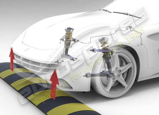 new ferrari suspension lifter part number 70002855