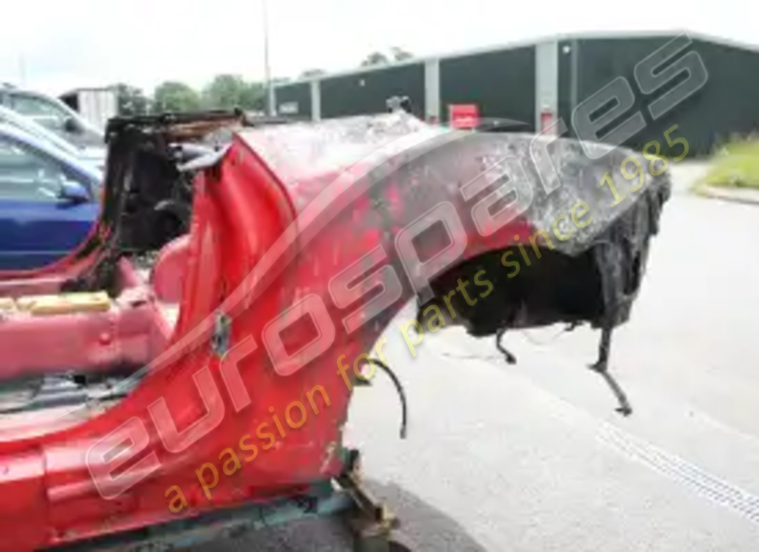 used ferrari rear end chassis & body. part number eap1480020 (3)
